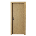 Porta Montada Freijó 210x60cm Direito Concrem Wood