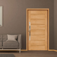 Porta Montada Pivotante Decorada Madeira Cedro Maciça BBB 2,10x1,20m Galon