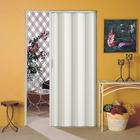 Porta Montada Sanfonada Lisa de Plástico PVC 2,10x0,60m Artens