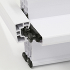 Porta Montada Sanfonada Lisa de Plástico PVC 2,10x0,84m Artens