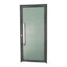 Porta Murano Com Puxador Super 210cm X 100cm Brimak Cinza