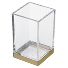 Porta Objeto Clarity Dourado Interdesign