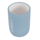 Porta Objeto de Banheiro Azul Claro Cerâmica Remix Sensea