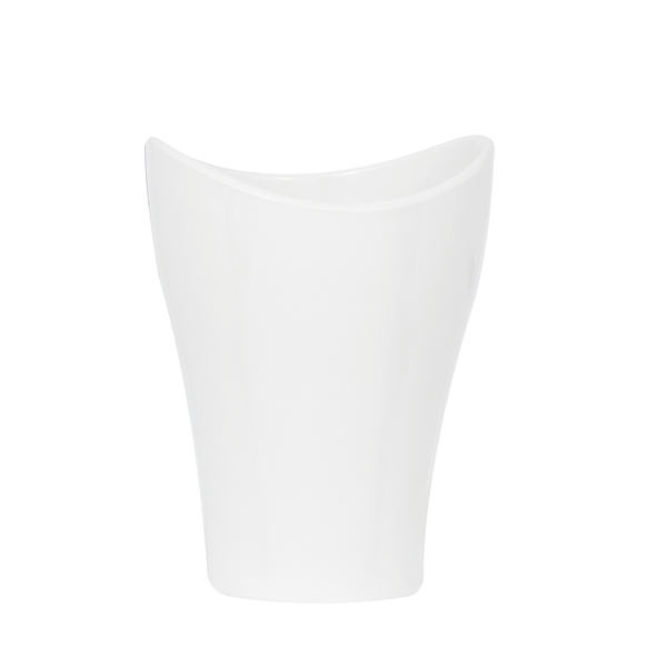 Porta Objeto de Banheiro Branco em Resina Plástica Curvino Sensea