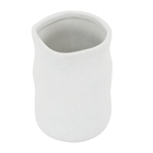 Porta Objeto de Banheiro de Cerâmica Branco Oikos