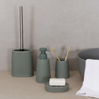 Porta Objeto de Banheiro de Cerâmica Verde Sálvia Oikos