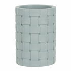 Porta Objeto de Banheiro de Cimento Verde Sálvia Oikos