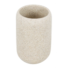 Porta Objeto de Banheiro de Resina Off White Oikos