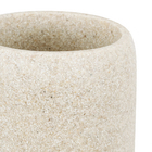 Porta Objeto de Banheiro de Resina Off White Oikos