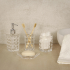 Porta Objeto Transparente Plástico Essence Sensea