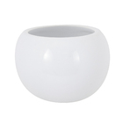 Porta Objetos de Banheiro Cerâmica Branca Bubble Sensea