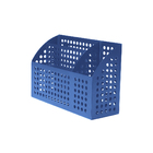 Porta Objetos de Parede Metal Azul Oikos