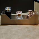 Porta Objetos De Parede Organizador De Acessórios 30x20cm Gra