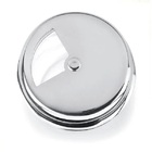 Porta Oregano Ou Queijo Ralado Vidro E Aço Inox Forma 0040-