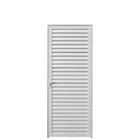 Porta Palheta 0.90 X 2.10 Aluminio Branco Lado Direito - Hale