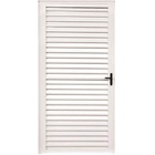 Porta Palheta Alumínio Branco 2.10 X 0.70 Linha 25 Lado:esque