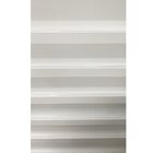 Porta Palheta Alumínio Branco 2.10 X 0.90 Linha 25 Lado:esque