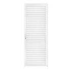 Porta Palheta Aluminio Branco 2.10x0.80 Lado Esquerdo