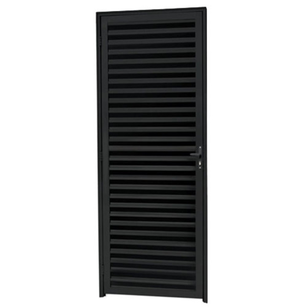 Porta Palheta Aluminio Preto 2.10x0.80 Lado  Esquerdo