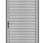 Porta Palheta Esquerda 2,10 X 0,90 Aluminio Brilhante