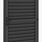 Porta Palheta Laminada 2,10(a) X 0,80(l) Alumínio Preto