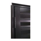 Porta Palheta Linha 25 210x70  Abertura Esquerda Preto