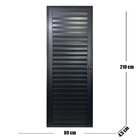 Porta Palheta Linha 25 210x80 Lado Direito Preto