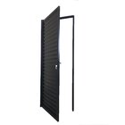 Porta Palheta Linha 25 210x90  Abertura Esquerda Preto