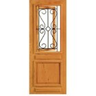 Porta Pampulha - Ferro E Madeira Maciça - Angelim Medida:2,10