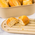 Porta Pão Com Migalheira Tear 4 Litros - Plasútil