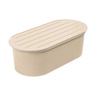 Porta Pão Com Migalheira Tear 4 Litros - Plasútil