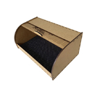 Porta Pão E Bolo De Mdf Tampa Retrátil Basculante Para Mesa T