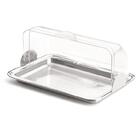 Porta Pao Vision Aço Inox San Forma 0145