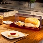 Porta Pão Vitra Cor Vermelho Multiuso Marca Ou Martiplast