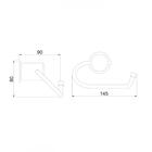 Porta Papel 101 Domus C40 Meber