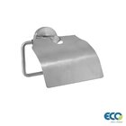 Porta Papel Com Tampa - Inox