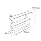 Porta Papel De Parede Triplo Para Rolos - Stolf