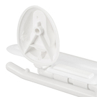 Porta Papel Higênico Simples Plástico Branco Bonno Aquaplás