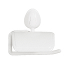 Porta Papel Higênico Simples Plástico Branco Bonno Aquaplás