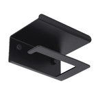 Porta Papel Higiênico e Objetos 7x10x14cm Metal Preto Fosco Ispirazione Future