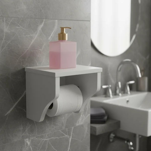 Porta Papel Higiênico Acessório Para Banheiro Papeleira Supor