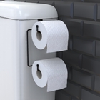 Porta Papel Higiênico Caixa Acoplada Suporte Preto Arm