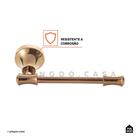 Porta Papel Higiênico Cariacá Pingoo.casa - Dourado Rose