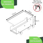 Porta Papel Higienico Celular Papeleira Adesivo Branco Elg