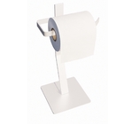 Porta Papel Higiênico Chão Papeleira Banheiro Lavabo Branca