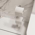 Porta Papel Higiênico Chão Papeleiro Lavabo Branco Duplo