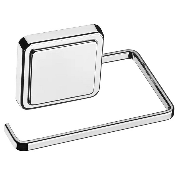 Porta Papel Higienico Com Adesivo Sem Furar Parede Aço Future