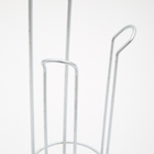 Porta papel higiênico com armazenamento Passerini aço