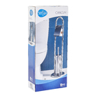 Porta Papel Higiênico Metal Simples com Escova Sanitária Cancun Sensea