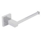 Porta Papel Higinico Cromado de Metal Parafuso Square Stoc